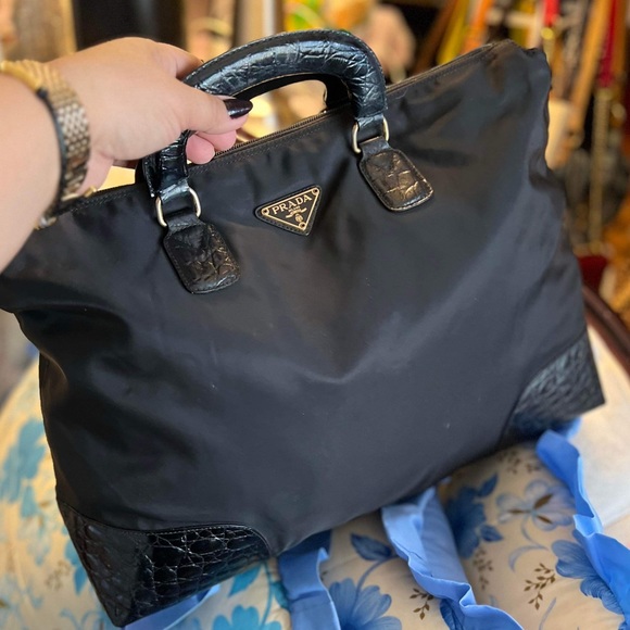 Prada handbag Nylon - Picture 7 of 8